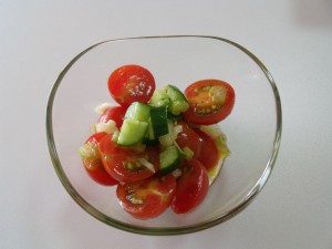 H25.11.15 トマトサラダ