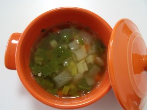 H25.12.1 野菜のコンソメスープ