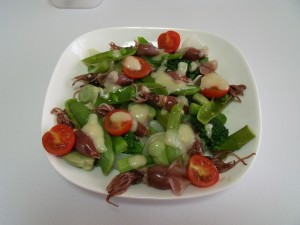 H26.4.26 春野菜の温野菜サラダ