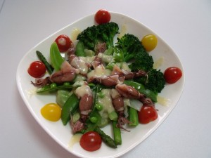 Ｈ26.4.30 春野菜の温野菜サラダ