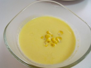 Ｈ26.8.21 冷製コーンスープ