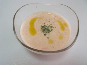 H27.9.27 トマトの冷製スープ 2