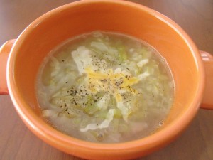 H28.5.21 キャベ玉スープ 2
