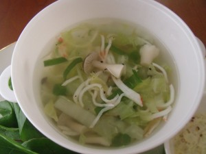 H30.11.13 白菜のスープ 1