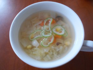 22.1.18 野菜スープ 1
